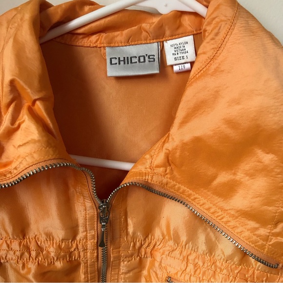 Chicos extremely 80s orange jacket
Tag size 1 fits a medium - Picture 2 of 4